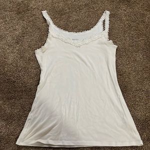 White mossimo supply co tank top y2k